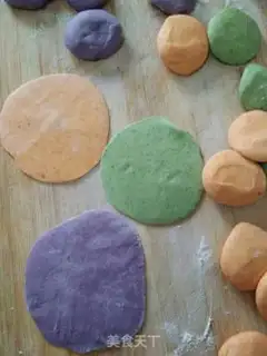 Make Colored candy dumplings step 5