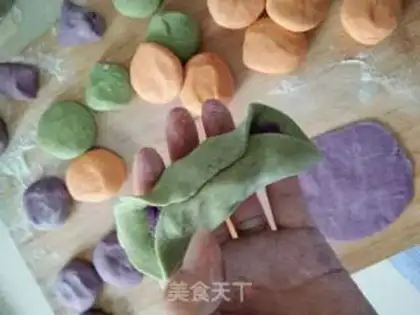 Make Colored candy dumplings step 6