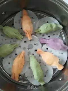 Make Colored candy dumplings step 7