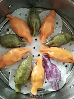 Make Colored candy dumplings step 8