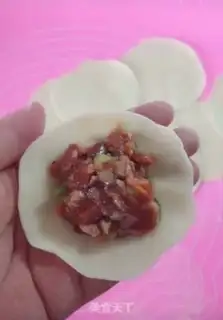 Make Sphinx pork dumplings step 7