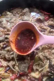 Make Fat cow, golden mushroom step 8