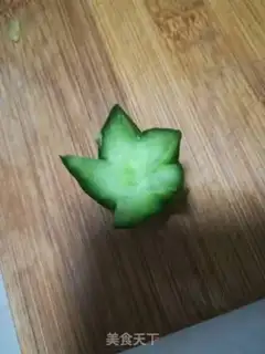 Make Vegetable roses step 1