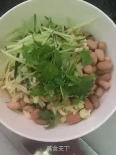 Make Cool peanut bean skin step 7