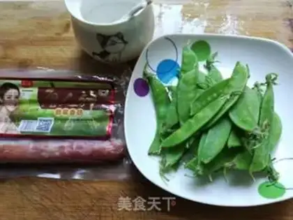 Make Dutch soy sausage step 1