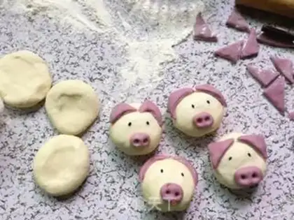 Make Piggy snacks step 8