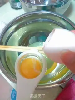 Make Egg cake step 1
