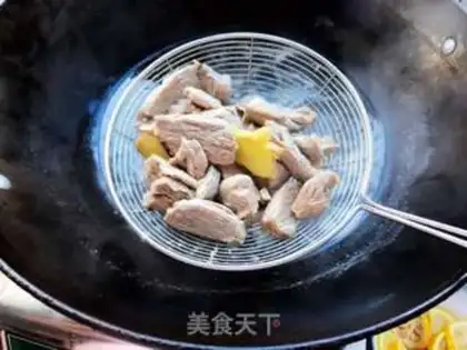 Make Salt-free meat pine step 4