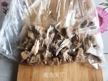 Make Salt-free meat pine step 6