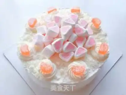 Make You know, a childhood marshmallow cream cake step 10