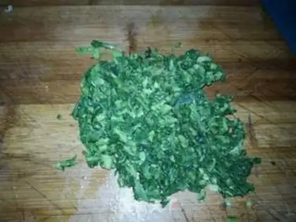 Make Fried omelet step 1