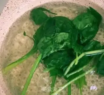 Make Spinach juice step 1