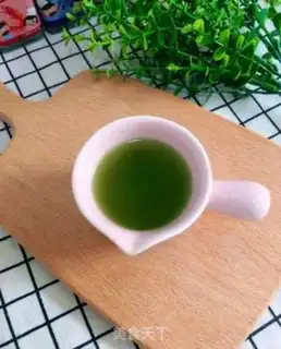 Make Spinach juice step 4