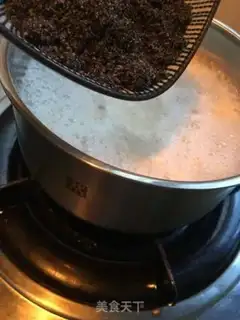 Make Black sesame oatmeal step 2