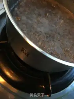 Make Black sesame oatmeal step 4