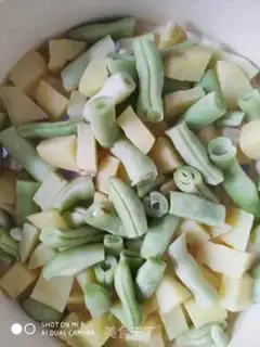 Make Cream bone and potatoes step 3