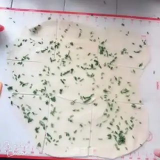 Make Onion waffles step 3