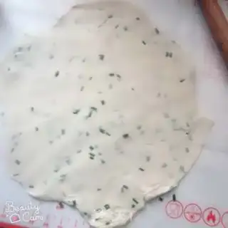 Make Onion waffles step 5