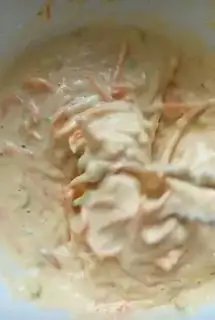 Make Vegetable eggcake step 3