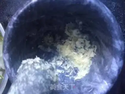 Make cucumber silk powder step 3