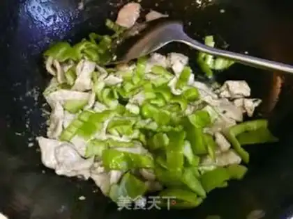 Make Pepper meat step 4