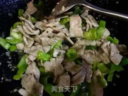 Make Pepper meat step 5