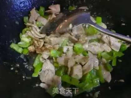 Make Pepper meat step 6