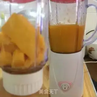Make Mango juice step 1