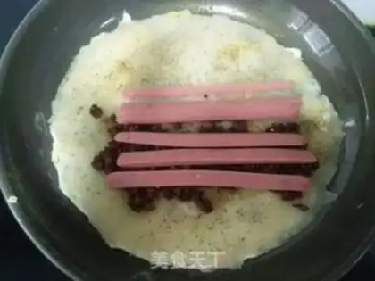 Make Bottle egg burrito step 16