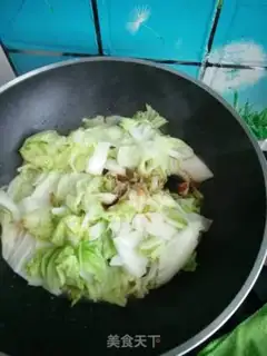 Make The cabbage shrimp step 8