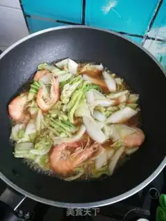 Make The cabbage shrimp step 9