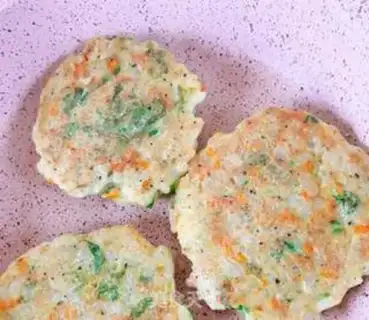 Make Vegetable rice cake step 4