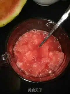 Make Watermelon yogurt step 1