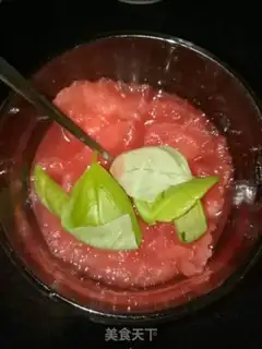 Make Watermelon yogurt step 2