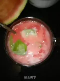 Make Watermelon yogurt step 3
