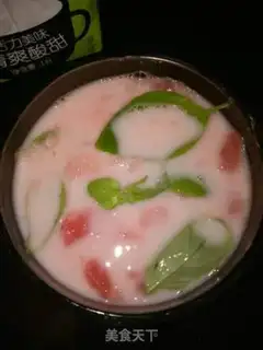 Make Watermelon yogurt step 4
