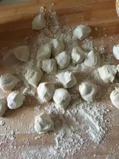 Make Watermelon dumplings step 4