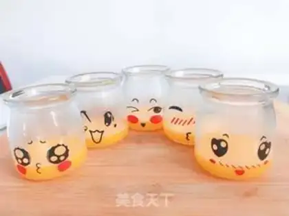 Make Rainbow pudding step 2