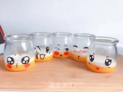Make Rainbow pudding step 4