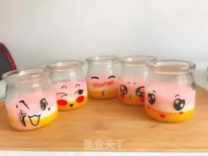 Make Rainbow pudding step 6