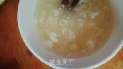 Make Watermelon egg jelly step 5