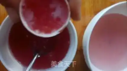 Make Watermelon egg jelly step 10