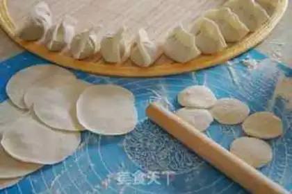 Make Sour pork dumplings step 6