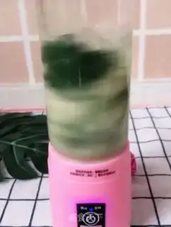 Make Apple spinach mud step 3