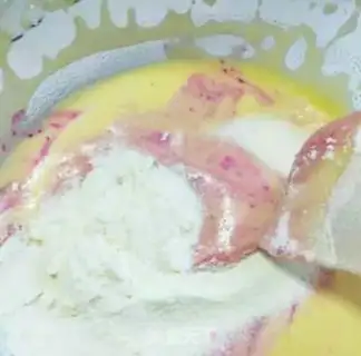 Make Flamingo soybeans step 4