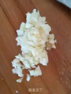 Make Garlic is cold, soybeans step 4