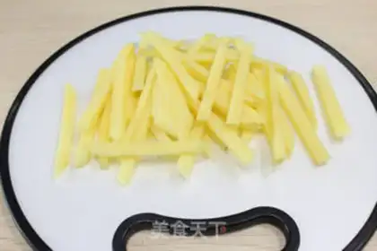 Make French fries are not fried step 0