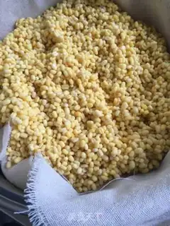 Make Green bean cake step 1