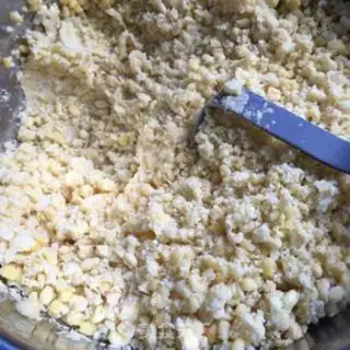 Make Green bean cake step 2