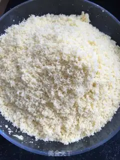 Make Green bean cake step 4